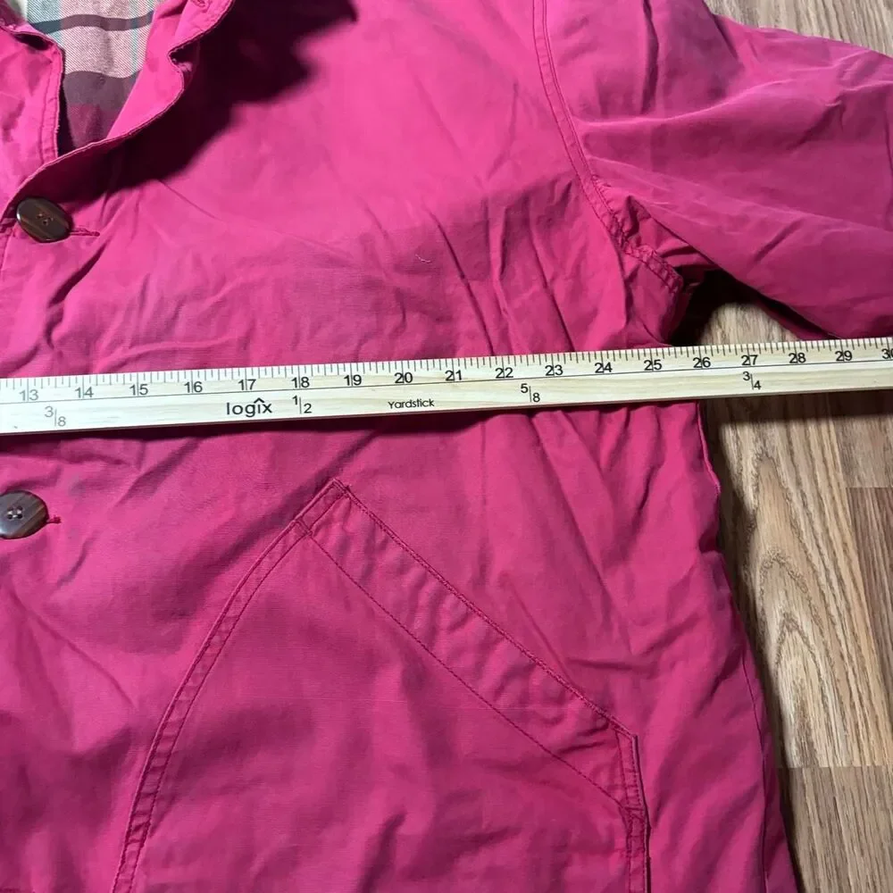 Jcrew Men's Pink and Red Jacket